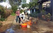 Người dân Đăk Lăk hoang mang vì nước giếng bùng cháy dữ dội