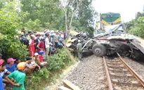 Tai nạn đường sắt tại Bình Định, 1 người bị thương nặng