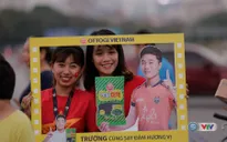 CĐV làm nóng SVĐ Mỹ Đình trước trận U22 Việt Nam - Tuyển các ngôi sao K-League