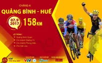Lộ trình chặng 6 giải xe đạp quốc tế VTV Cúp Tôn Hoa Sen 2017
