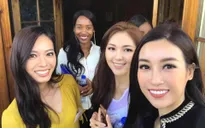 Đỗ Mỹ Linh nổi bật giữa dàn người đẹp Hoa hậu Thế giới 2017