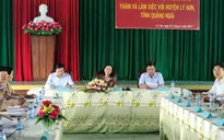 Lý Sơn được hỗ trợ 2 tỷ đồng để triển khai mô hình tưới phun mưa cho hành, tỏi
