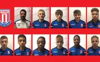 U15 VPF so tài Stoke City trong ngày khánh thành Trung tâm PVF tại Hưng Yên