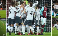 West Ham 0-2 Man Utd: Ibra tiếp tục ghi bàn, Man Utd thắng trận thứ 6 liên tiếp