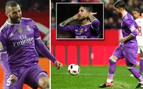 Sevilla 3-3 Real Madrid: Benzema đóng vai người hùng, Real ghi dấu lịch sử