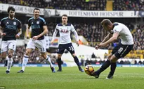 Tottenham 4-0 West Brom: Harry Kane lập hattrick, Tottenham tạm chiếm ngôi nhì bảng