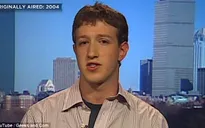 Hình ảnh "ngố tàu" của Mark Zuckerberg khi nói về start-up Facebook 13 năm trước