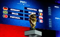 Kết quả bốc thăm VCK World Cup 2018: Tây Ban Nha cùng bảng B với Bồ Đào Nha, ĐT Anh cùng bảng G với ĐT Bỉ