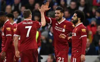 Vòng 15 Ngoại hạng Anh: Brighton 1-5 Liverpool, Watford 1-1 Tottenham, Chelsea 3-1 Newcastle