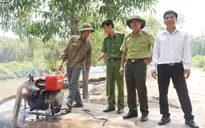 Long An: Trang bị 65 máy chữa cháy phòng chống cháy rừng