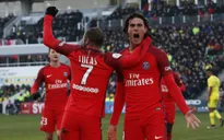 Nantes 0-2 PSG: Dấu ấn Cavani!