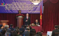 Chủ tịch nước gặp mặt cán bộ, nhân viên Đại sứ quán Việt Nam tại Nga