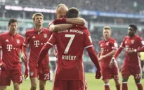 Werder Bremen 1-2 Bayern Munich: Robben, Alaba lập công