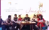 Các nghệ sĩ chuẩn bị cho đêm nhạc Giáng sinh "Imagine"