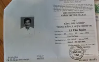 Dùng bằng giả, Phó Bí thư Đảng ủy xã bị cách hết chức vụ​