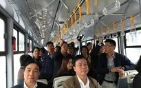 Sở GTVT Hà Nội: Xe bus nhanh BRT thường xuyên có lượng hành khách cao