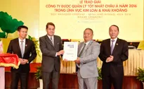 Tập đoàn Hoa Sen lần thứ 2 nhận giải thưởng Công ty được quản lý tốt nhất châu Á