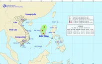 Áp thấp nhiệt đới suy yếu thành một vùng áp thấp