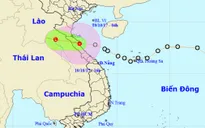 Áp thấp nhiệt đới đi vào đất liền Hà Tĩnh - Quảng Bình, cảnh báo lũ trên các sông