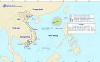 Áp thấp nhiệt đới trên biển Đông có khả năng mạnh thêm