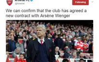 CHÍNH THỨC: Arsenal gia hạn hợp đồng thêm 2 năm với HLV Arsene Wenger