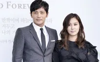 Vợ chồng Jang Dong Gun và bà xã dự lễ nhập học của con trai
