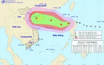 Bão số 11 cách quần đảo Hoàng Sa khoảng 820km