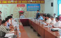 Phú Yên: Đối thoại với ngư dân về tàu vỏ thép bị hư hỏng