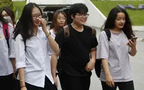 Thi THPT Quốc gia 2017: Các thí sinh hoàn thành môn Ngoại ngữ và bài thi tổ hợp KHTN