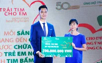 Thêm 200 triệu đồng ủng hộ chương trình "Trái tim cho em"