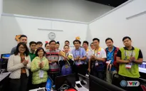 SEA Games 29: Giành HCV đầu tiên cho TTVN, Thuý Vi xuất hiện ấn tượng tại trường quay của VTV ở Malaysia