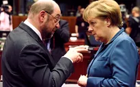 Bà Angela Merkel và ông Martin Schulz tranh luận trực tiếp