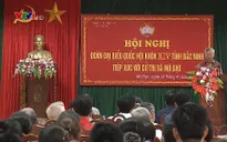 Cử tri Bắc Ninh đề nghị Quốc hội có giải pháp quyết liệt ngăn chặn tham nhũng, lãng phí
