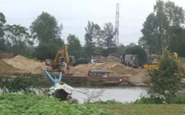 Quảng Nam: Đình chỉ các bãi tập kết, mua bán cát sỏi chưa cấp phép
