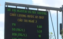 TP.HCM: Bắt đầu công bố chất lượng môi trường trên bảng giao thông điện tử