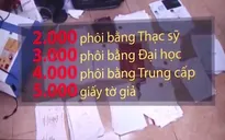 Những con số giật mình trong đường dây làm giấy tờ giả tại Hà Nội