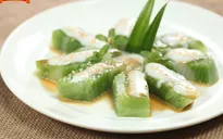 Ngon, lạ miệng với bánh đúc gân lá dứa cồn Sơn
