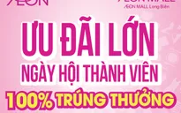 Rút thăm may mắn - 100% trúng thưởng tại AEON
