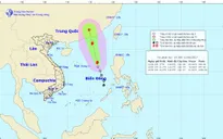Áp thấp nhiệt đới mạnh lên thành bão số 1 trên Biển Đông
