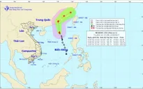 Bão số 1 hướng vào Trung Quốc, nam Biển Đông tiếp tục có mưa