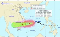 Sáng 4/11, bão số 12 sẽ đi vào đất liền, sóng biển dâng cao nhất 8m