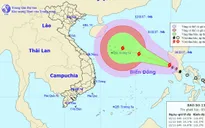 Bão số 13 giật cấp 10 và khả năng mạnh thêm