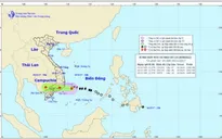Bão số 14 đã suy yếu thành áp thấp nhiệt đới, gió mạnh cấp 6-7