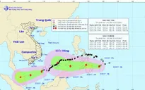 Tâm bão số 15 gió giật cấp 11, bão Tembin đi nhanh vào Biển Đông