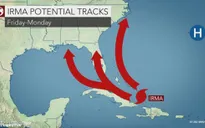 Các hòn đảo vùng Caribe khẩn trương ứng phó bão Irma