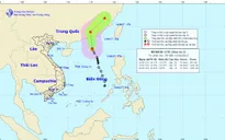 Bão số 1 cách Hong Kong (Trung Quốc) 280km về phía Đông Nam