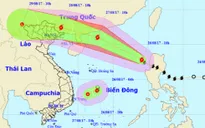 Bão số 7 di chuyển nhanh theo hướng Tây Bắc trong 24 giờ tới