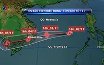 Bão số 12 càng tiến gần đất liền sẽ càng mạnh thêm
