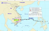 Bão số 12 đã suy yếu thành áp thấp nhiệt đới