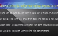 PTTg Trương Hòa Bình chỉ đạo kiểm tra, xử lý thông tin báo chí nêu